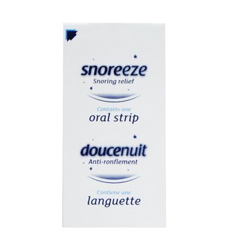 Snoreeze keelstrips