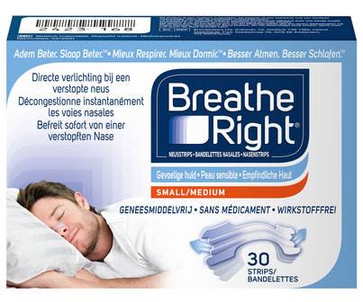 Breathe right gevoelige huid