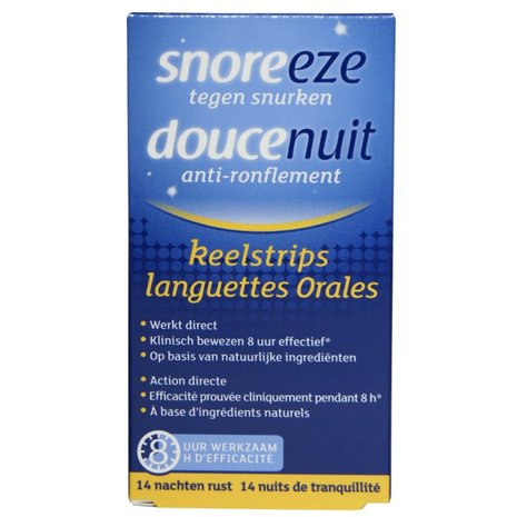 Snoreeze keelstrips