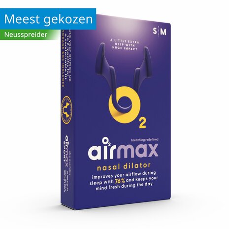 Airmax neusspreider probeerverpakking maat small en medium