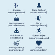 Breathe Right Clear neusstrips voor de gevoelige huid